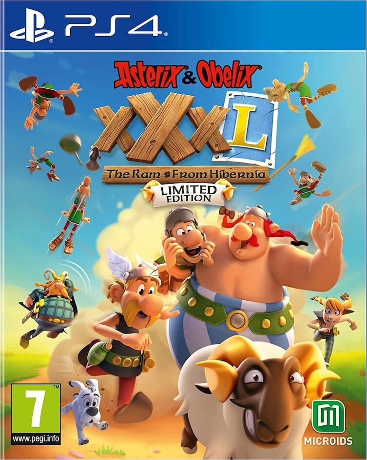 Asterix & Obelix Xxxl: The Ram From Hibernia (limited Edition) - PS4