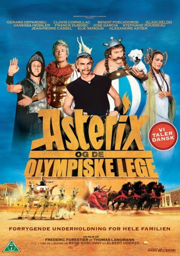 Asterix Og Obelix Og De Olympiske Lege - DVD - Film