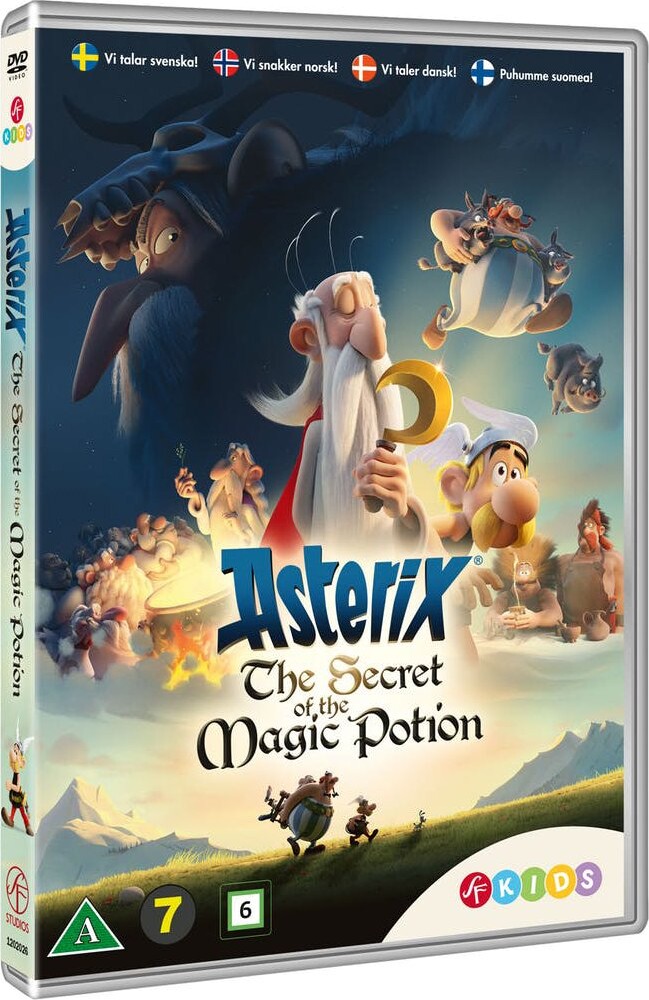 Asterix Og Trylledrikkens Hemmelighed - DVD - Film