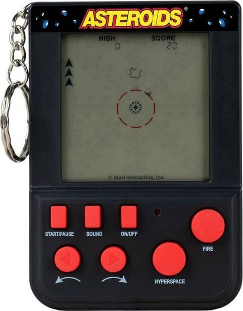 Asteroids - Keyring Arcade