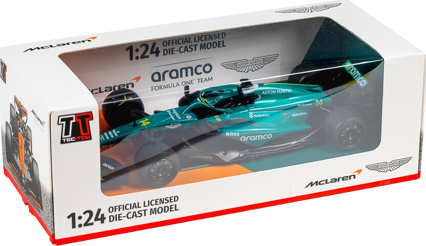Tec-toy - Aston Martin F1 Die-cast Modelbil - 1:24