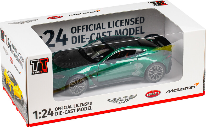 Tec-toy - Aston Martin Vantage Die-cast Model Bil - 1:24 - Grøn