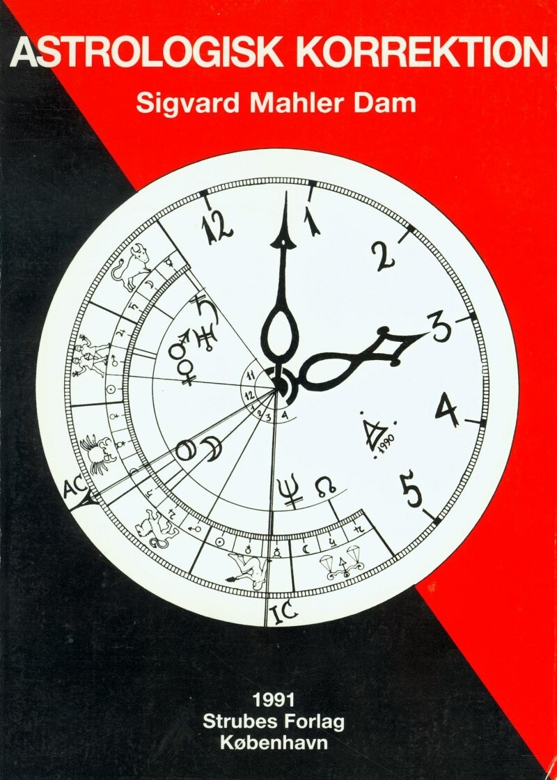 Billede af Astrologisk Korrektion - Sigvard Mahler Dam - Bog