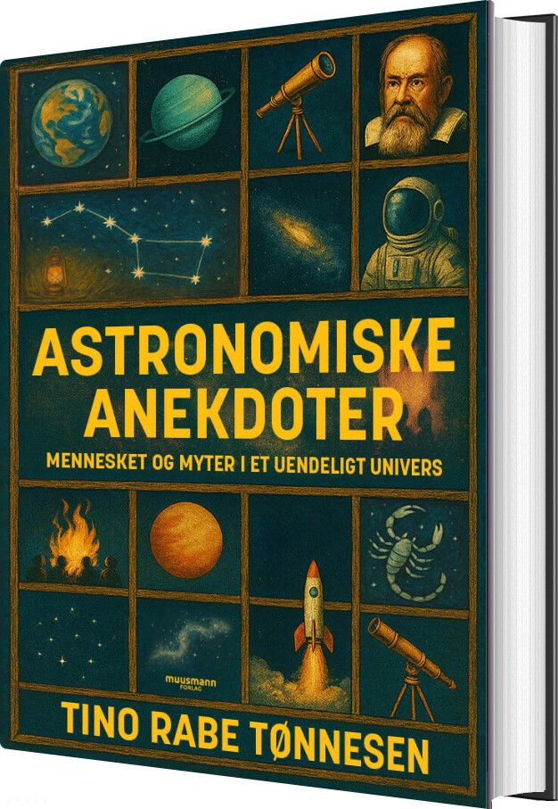 Astronomiske Anekdoter - Tino Rabe Tønnesen - Bog