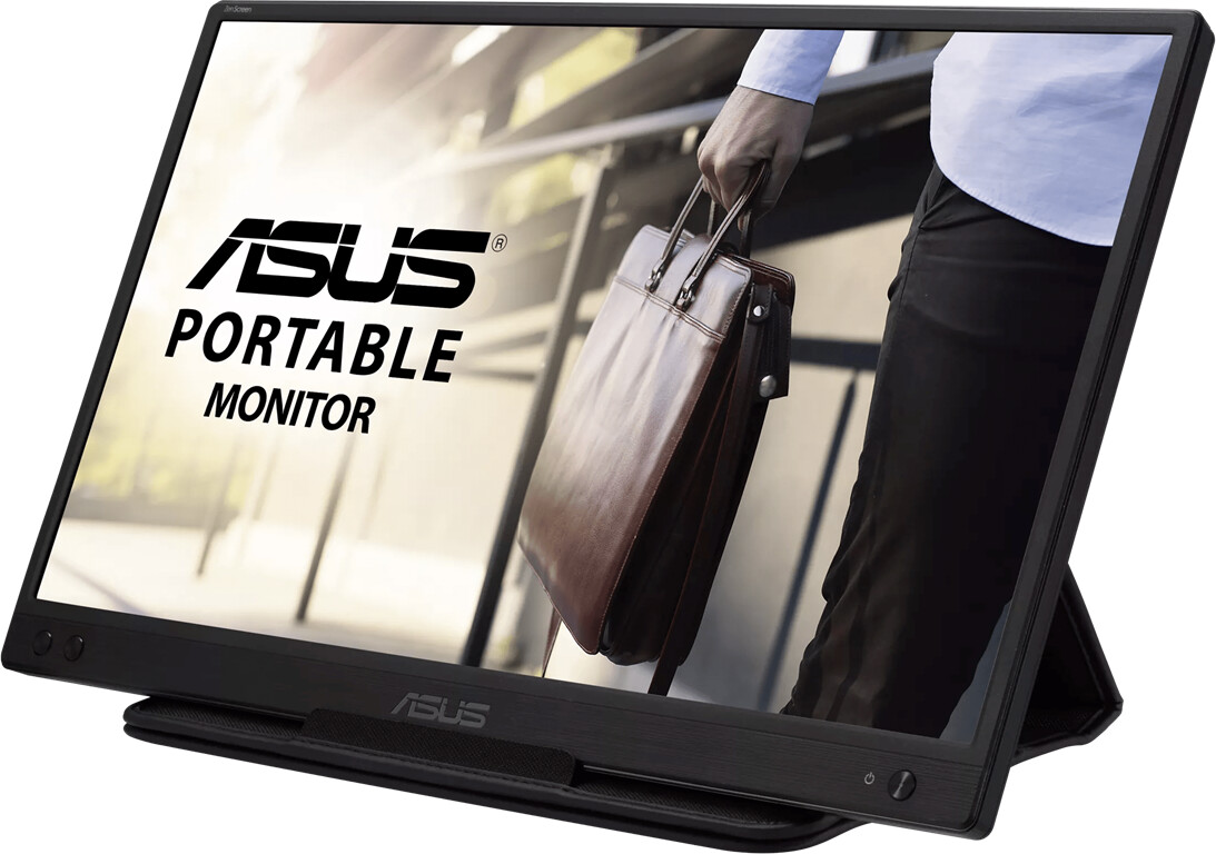 Asus - Zenscreen 15.6 Mb166c Portable Usb-c Monitor - 1920x1080 - Ips - 5ms - 60hz