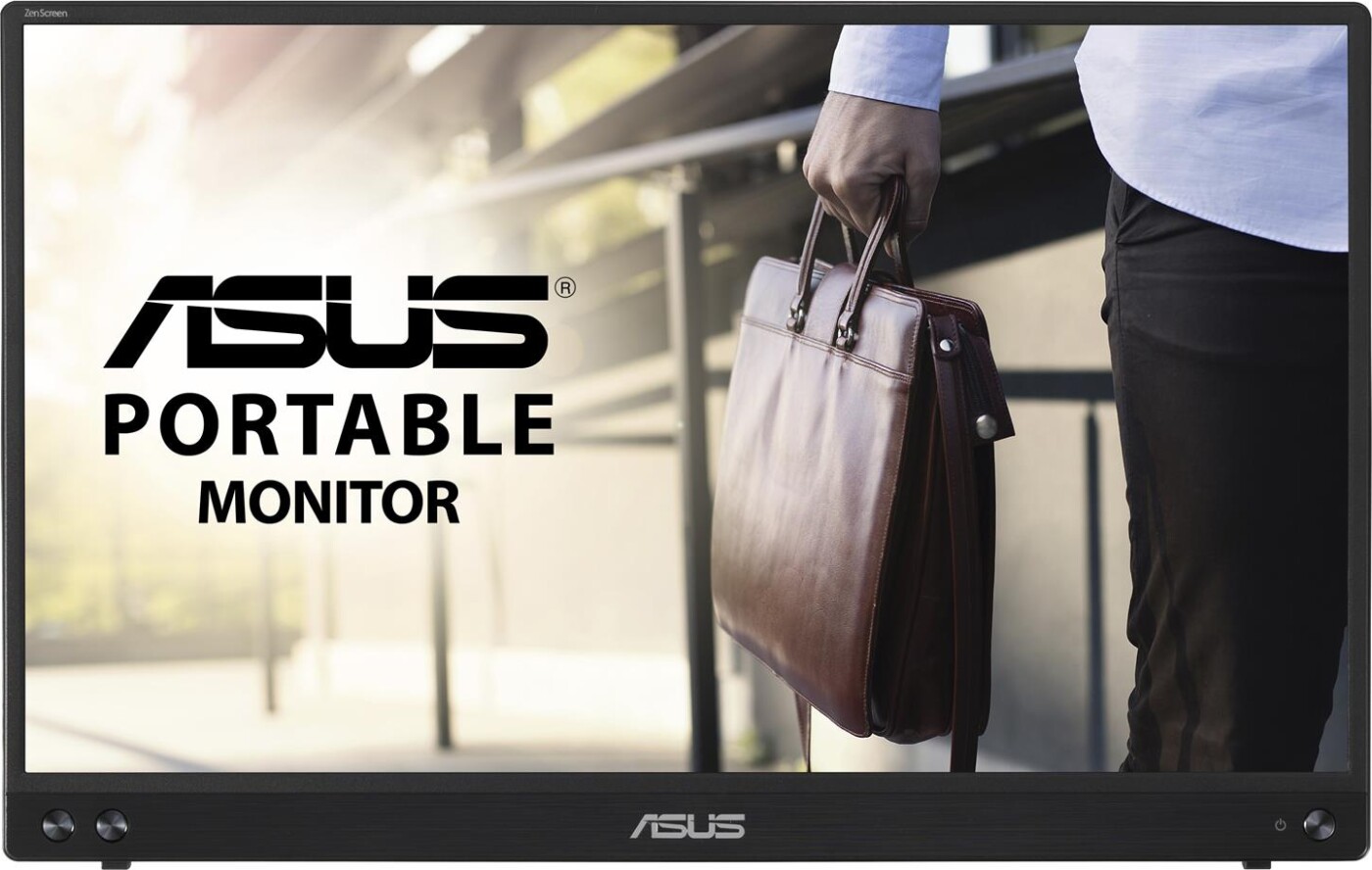 Asus - Zenscreen 15.6 Mb16acv Portable Usb-c Monitor 1920x1080p Ips 60hz Antibacterial