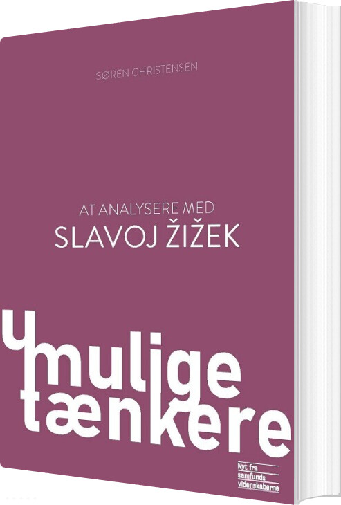 Billede af At Analysere Med Slavoj Zizek - Søren Christensen - Bog