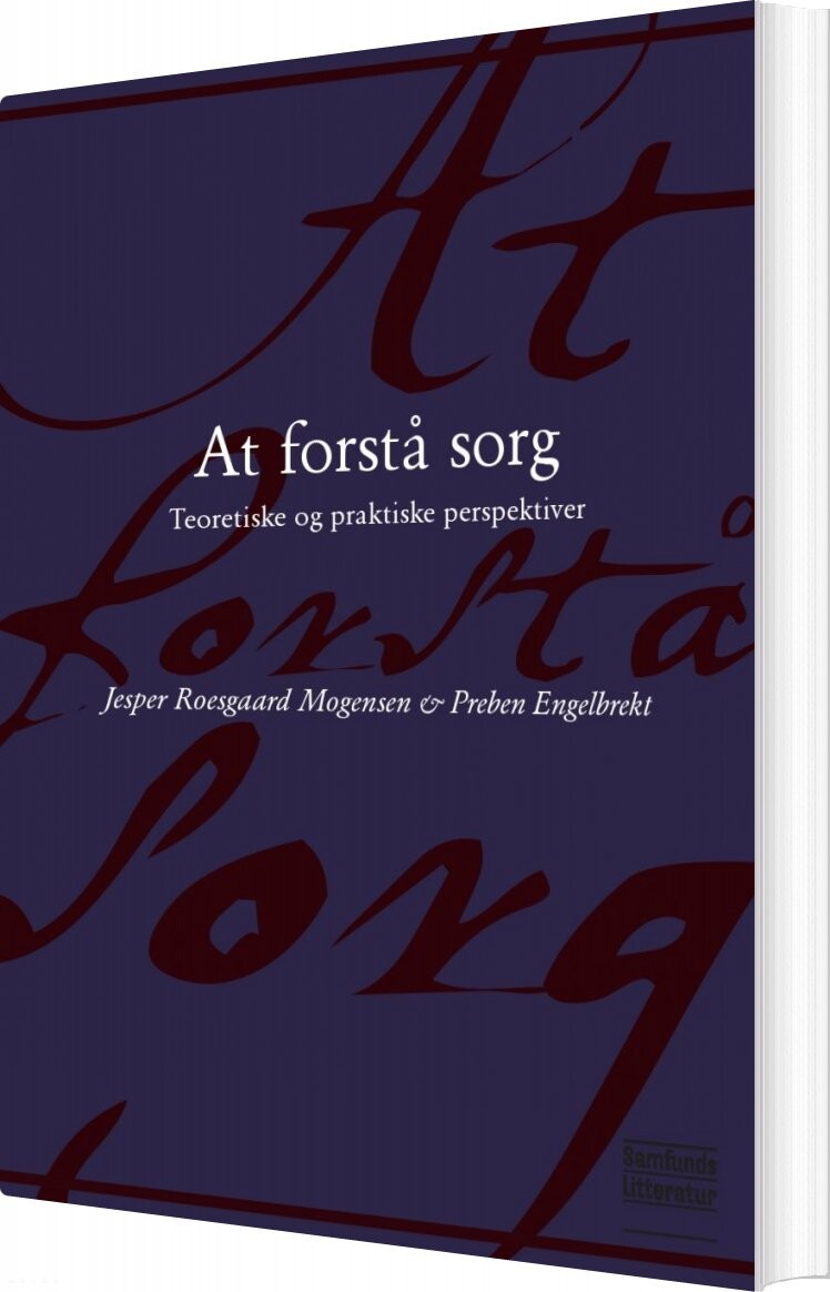 At Forstå Sorg - Jesper Roesgaard Mogensen - Bog