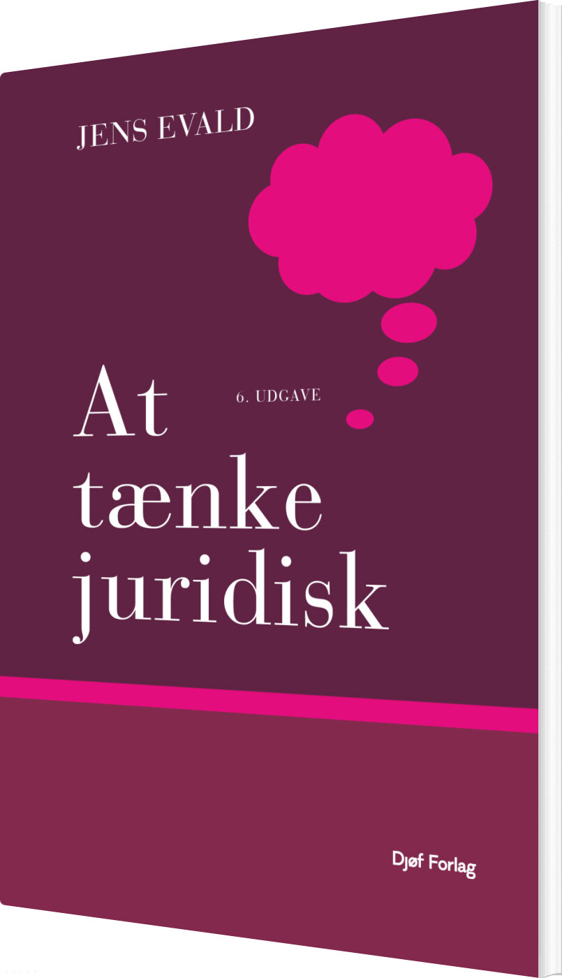 At Tænke Juridisk - Jens Evald - Bog