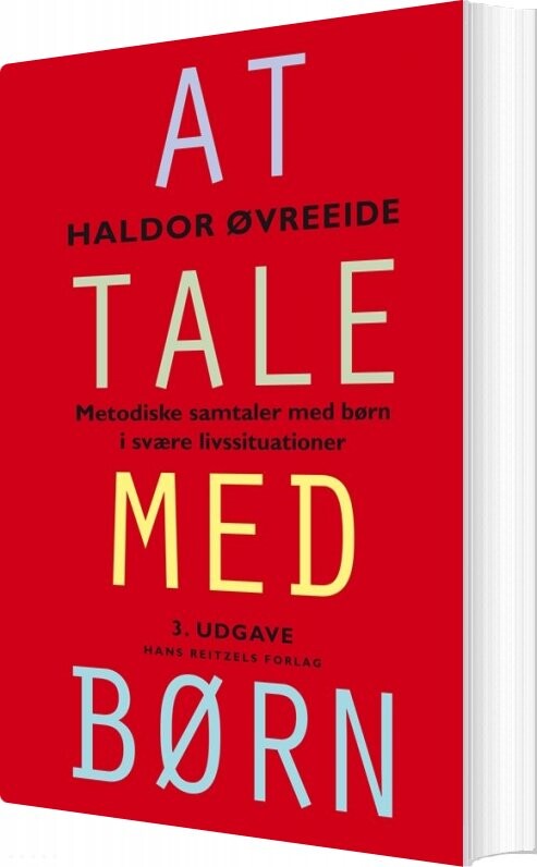 Billede af At Tale Med Børn - Haldor øvreeide - Bog