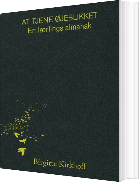 Billede af At Tjene øjeblikket - En Lærlings Almanak - Birgitte Kirkhoff - Bog