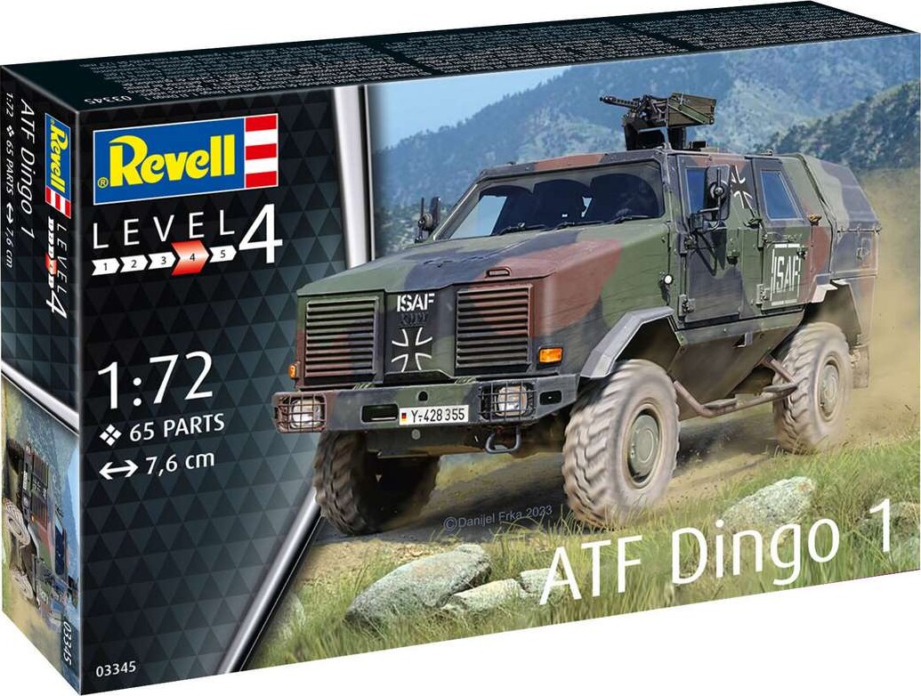 Revell - Atf Dingo 1 - Level 4 - 1:72 - 03345