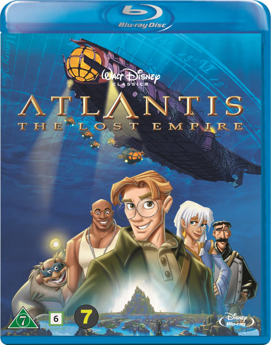 Atlantis: Det Forsvundne Rige - Disney - Blu-Ray