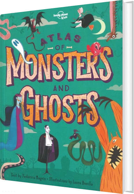 Atlas Of Monsters & Ghosts - Lonely Planet - English Book