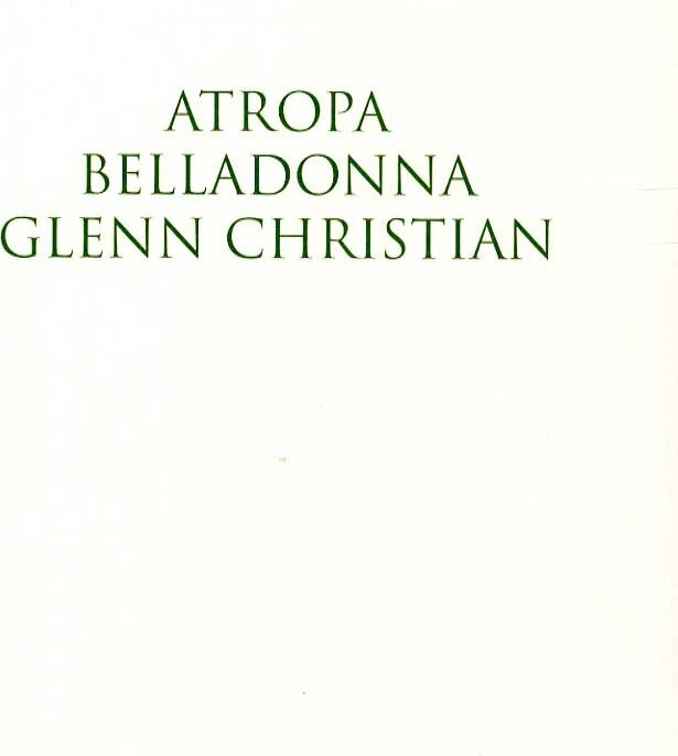 Billede af Atropa Belladonna - Glenn Christian - Bog
