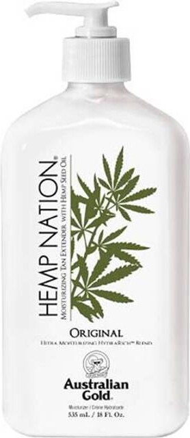 Billede af Australian Gold - Hemp Nation Body Lotion Tan Extender 535 Ml