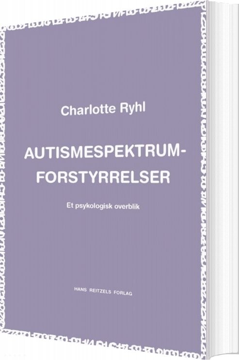 Billede af Autismespektrum-forstyrrelser - Charlotte Ryhl - Bog