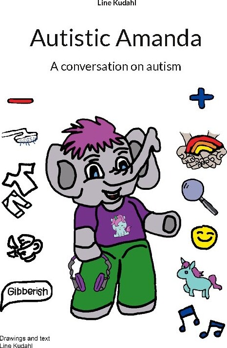 Billede af Autistic Amanda - Line Kudahl - English Book