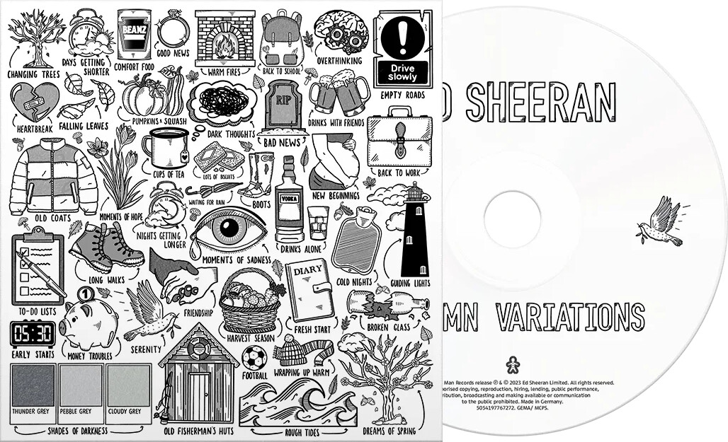 Billede af Ed Sheeran - Autumn Variations - CD