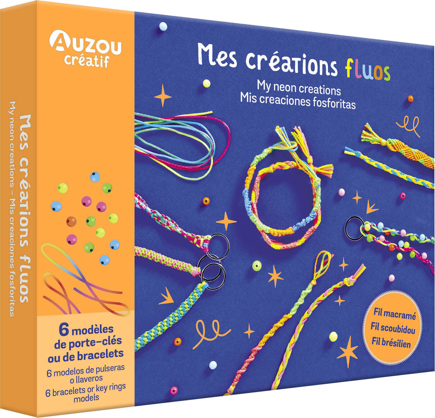 Auzou - Aktivitetssæt - Neon Kreationer