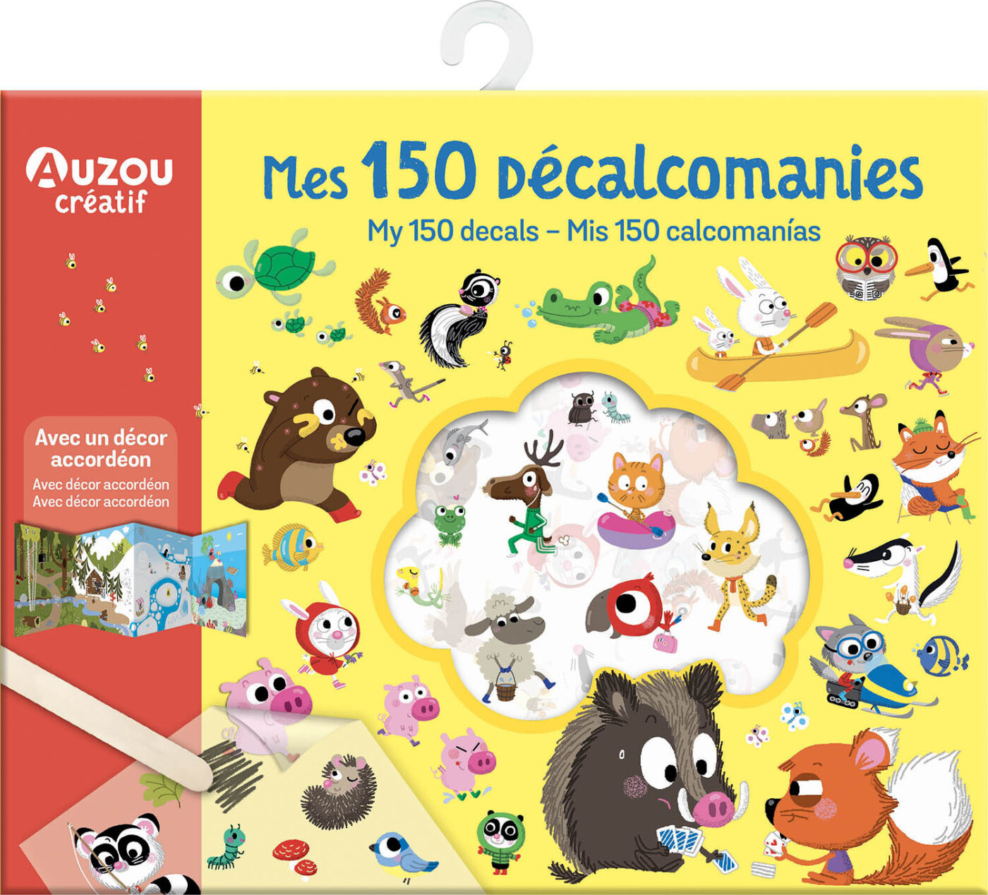 Auzou - Aktivitetssæt - Overførselsmærker 150 Stk