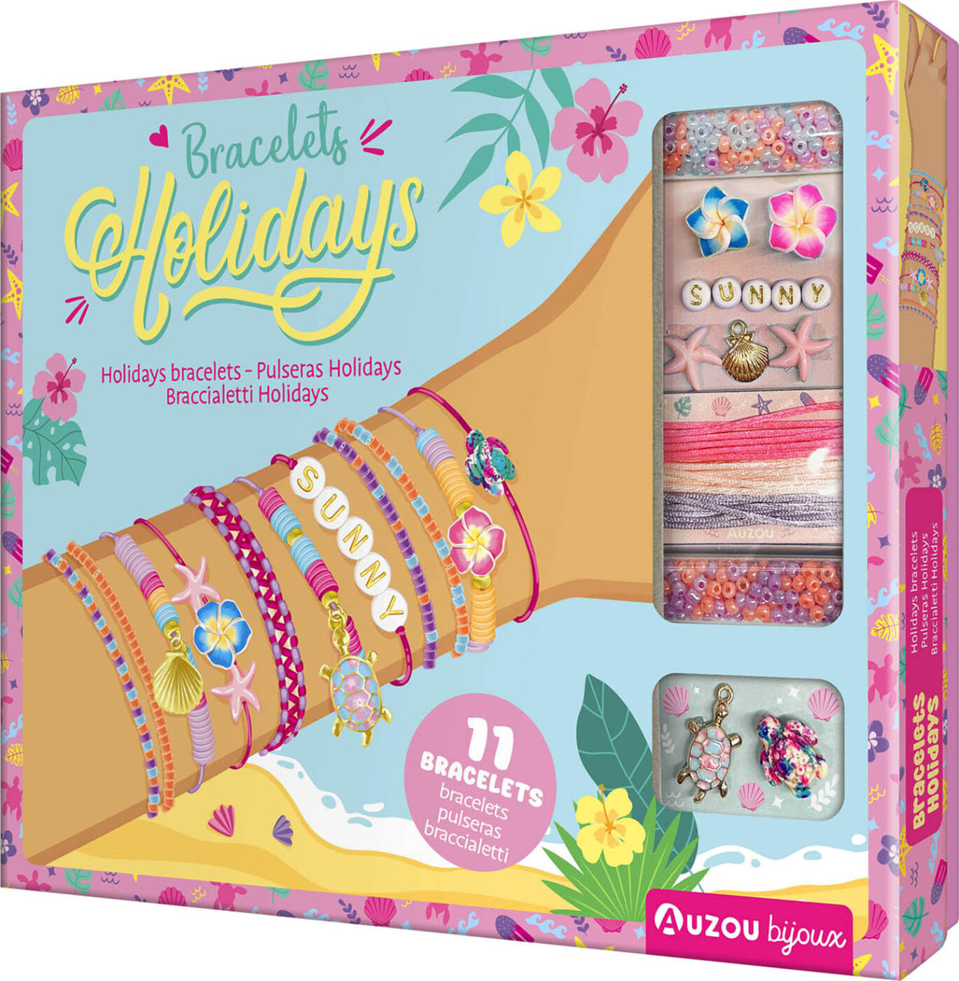 Auzou - Jewellery Factory - Ferie Armbånd - Stort Sæt