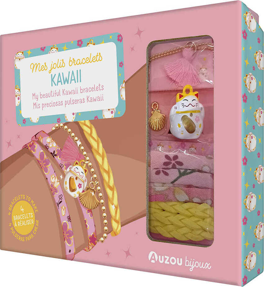 Auzou - Jewellery Factory - Lav Selv Kawaii Armbånd - Sæt