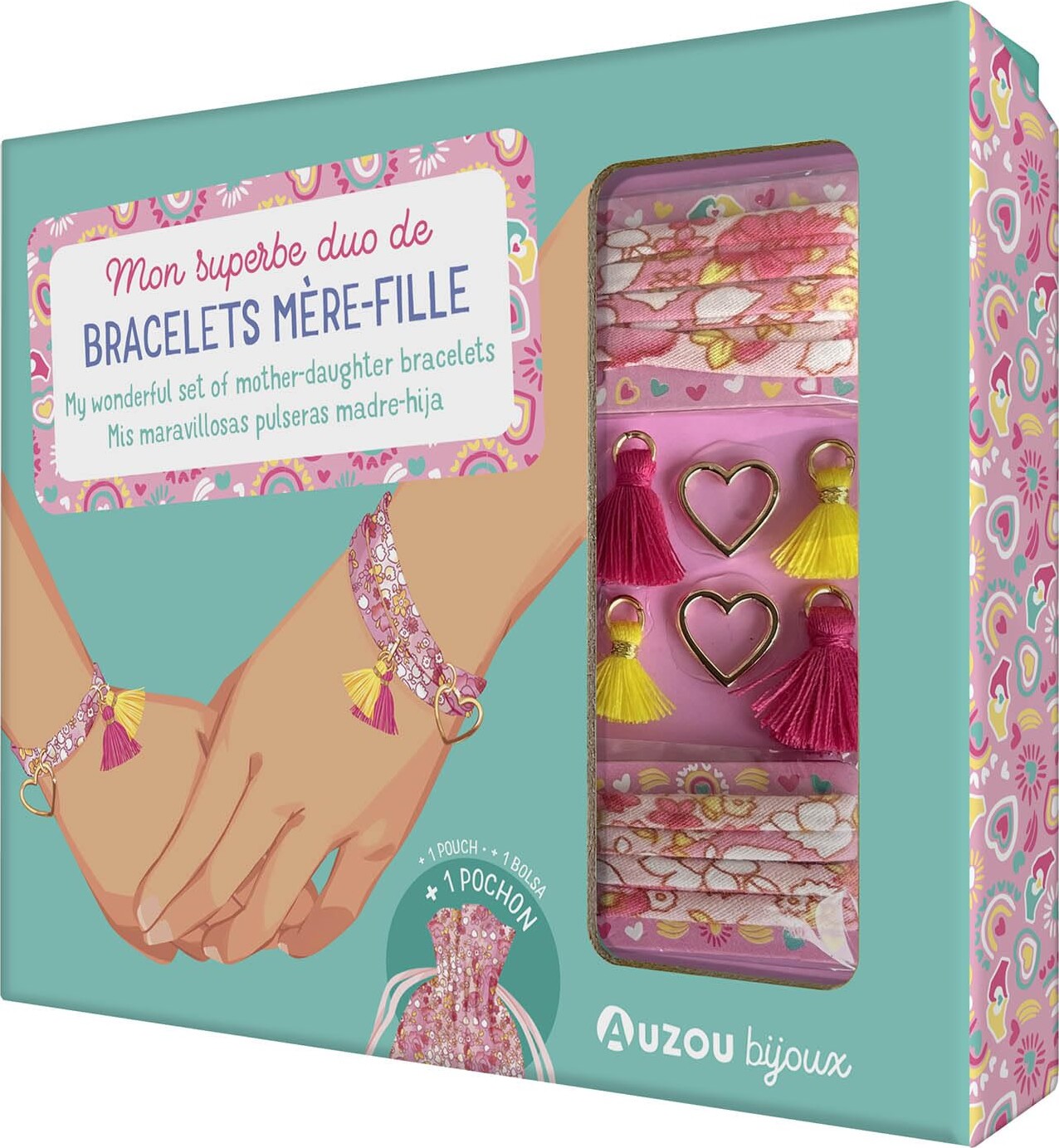 Auzou - Jewellery Factory - Lav Selv Mor Og Datter Armbånd Sæt