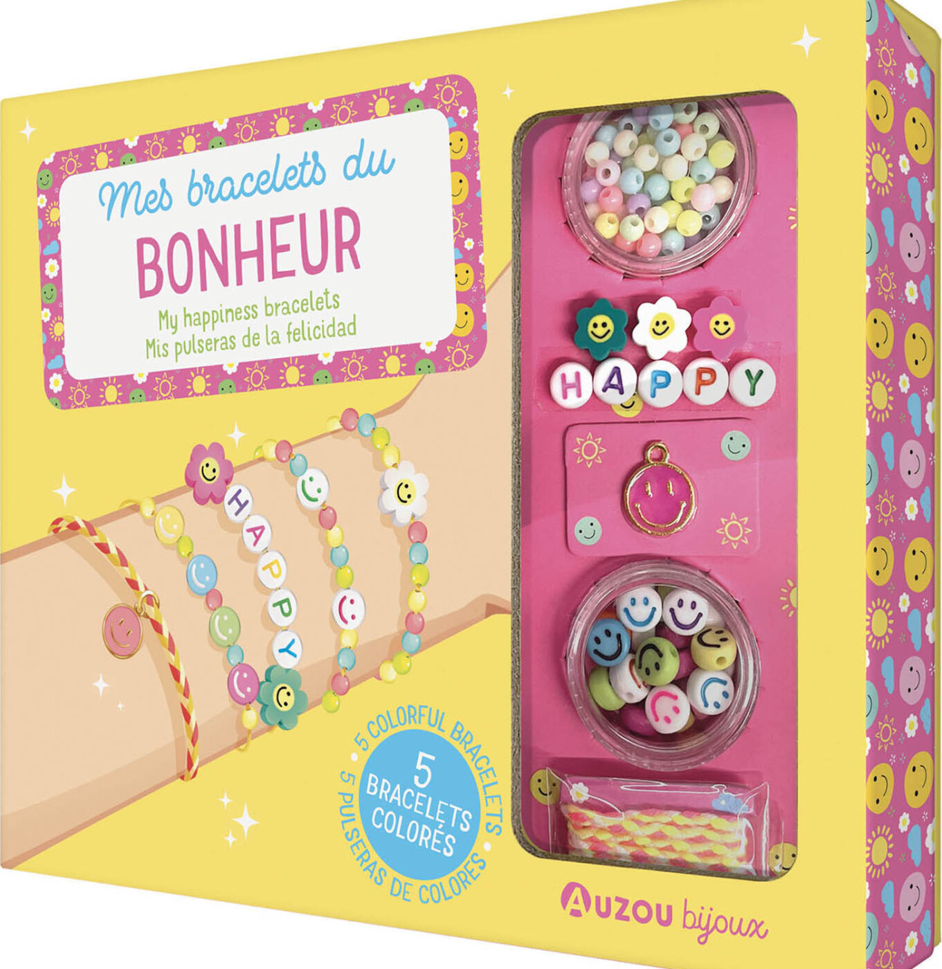 Auzou - Jewellery Factory - My Happiness Armbånd - Diy Sæt