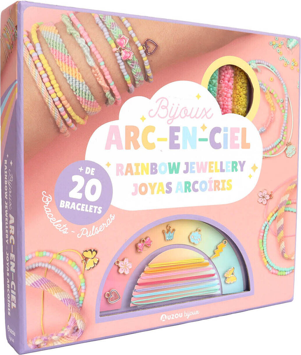 Auzou - Jewellery Factory - Regnbue Armbånd