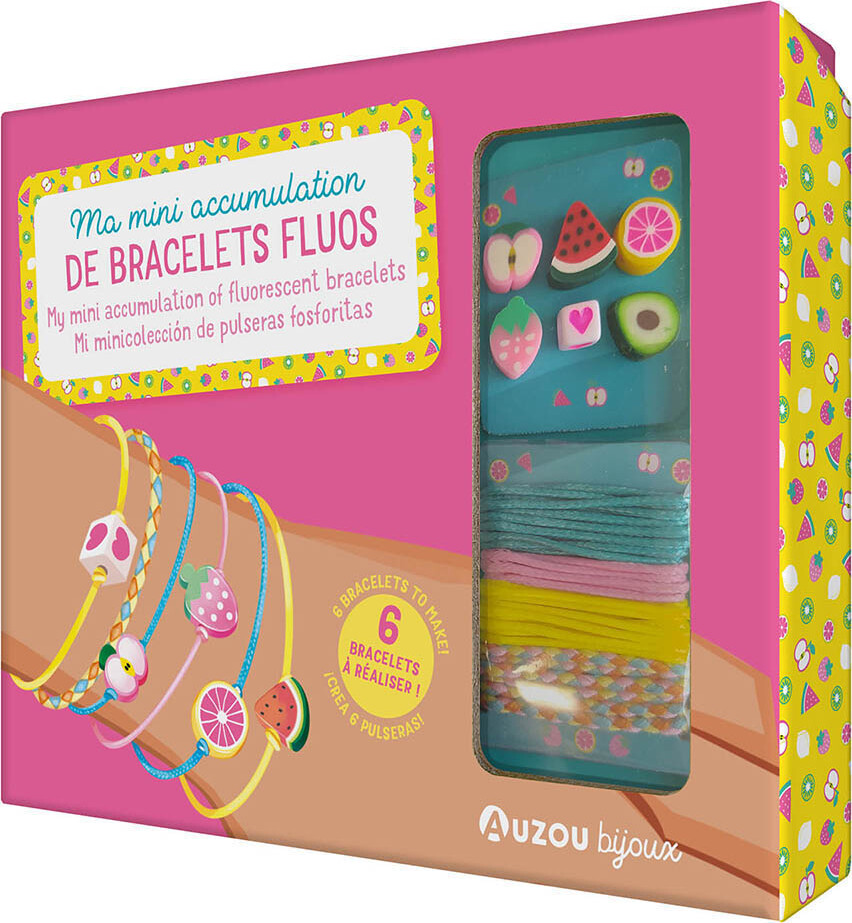 Auzou - Jewellery Factory - Lav Selv Selvlysende Armbånd Sæt