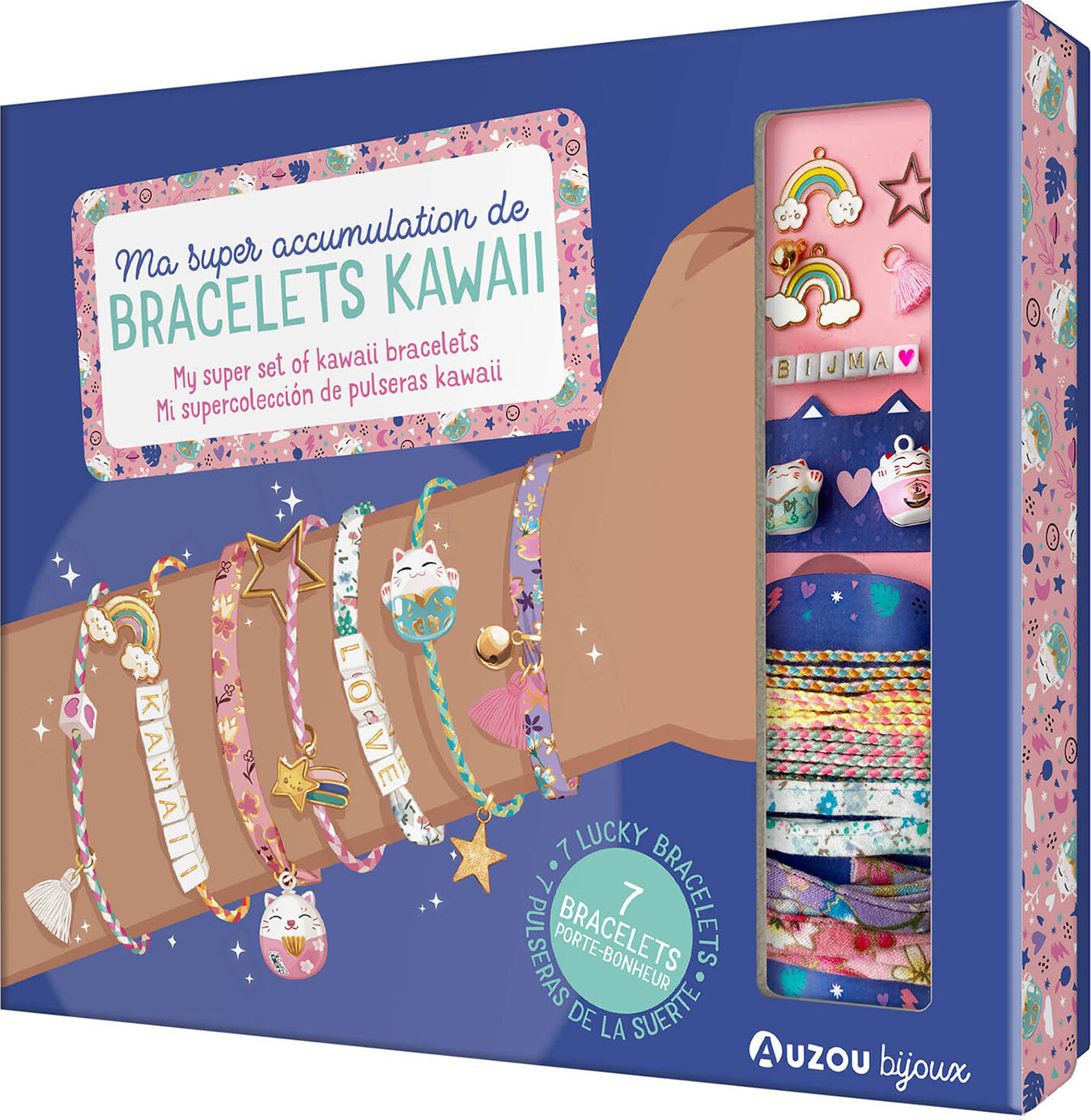 Auzou - Jewellery Factory - Lav Selv Kawaii Armbånd Sæt