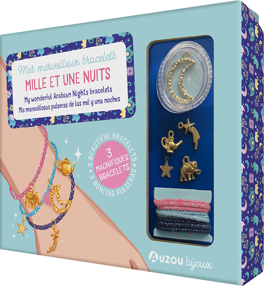Auzou - Jewellery Factory - Diy Tusind Og En Nat Armbånd Sæt