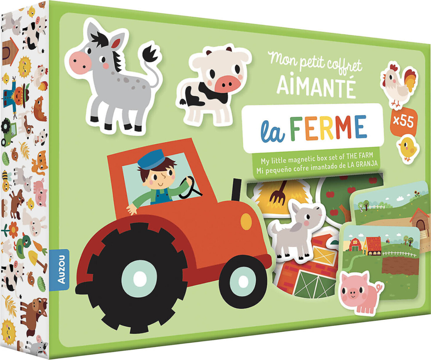 Auzou - Magnetisk Legesæt - Bondegård