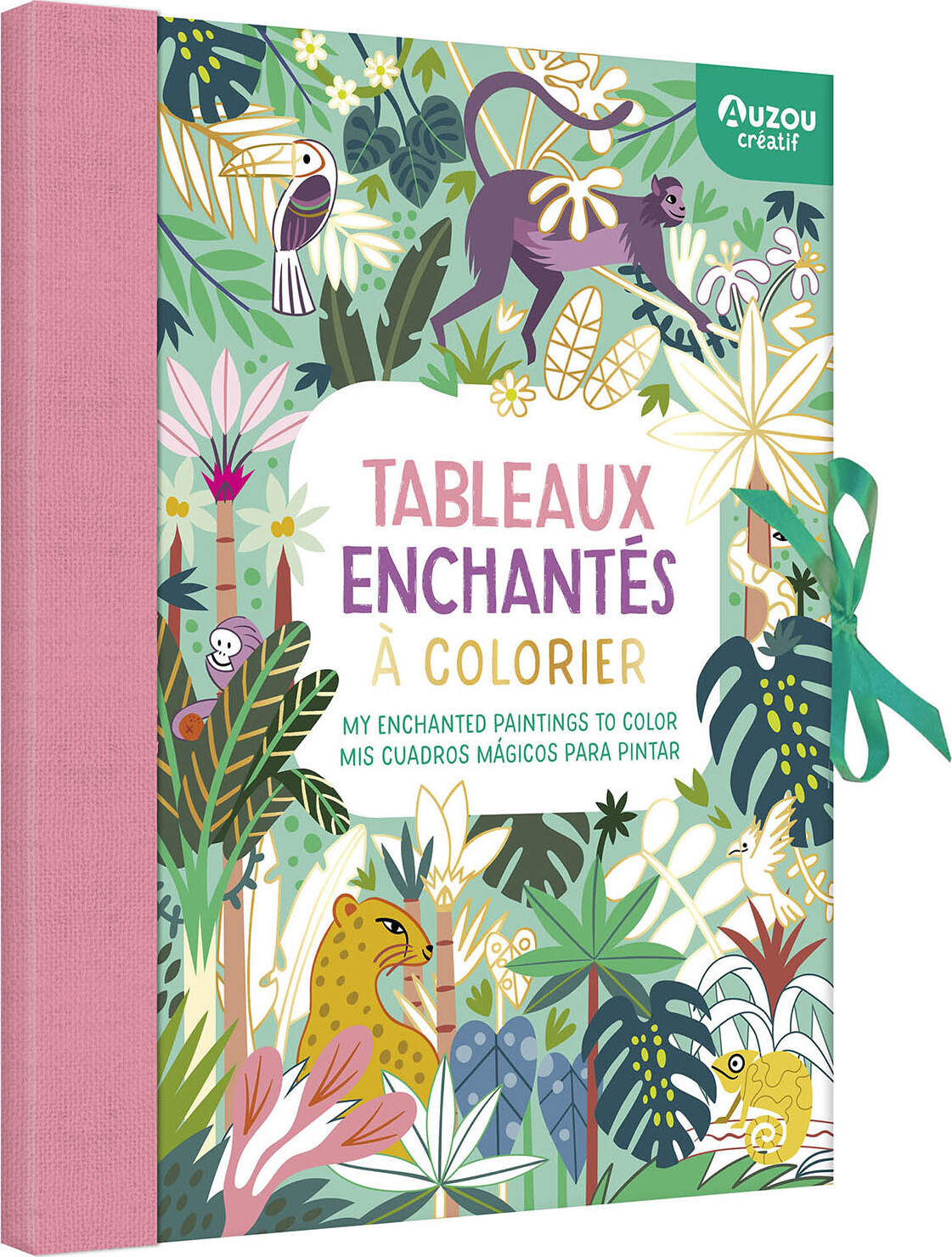 Malebog - Fortryllende Motiver - I Mappe - Auzou