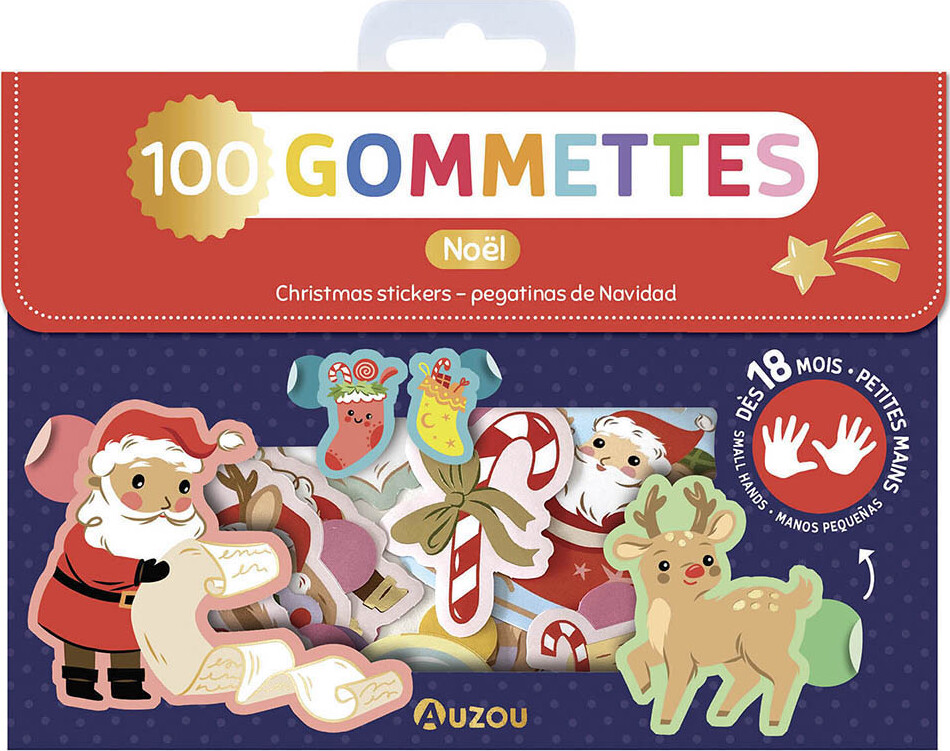 Auzou - Mine Første Klistermærker - Jul
