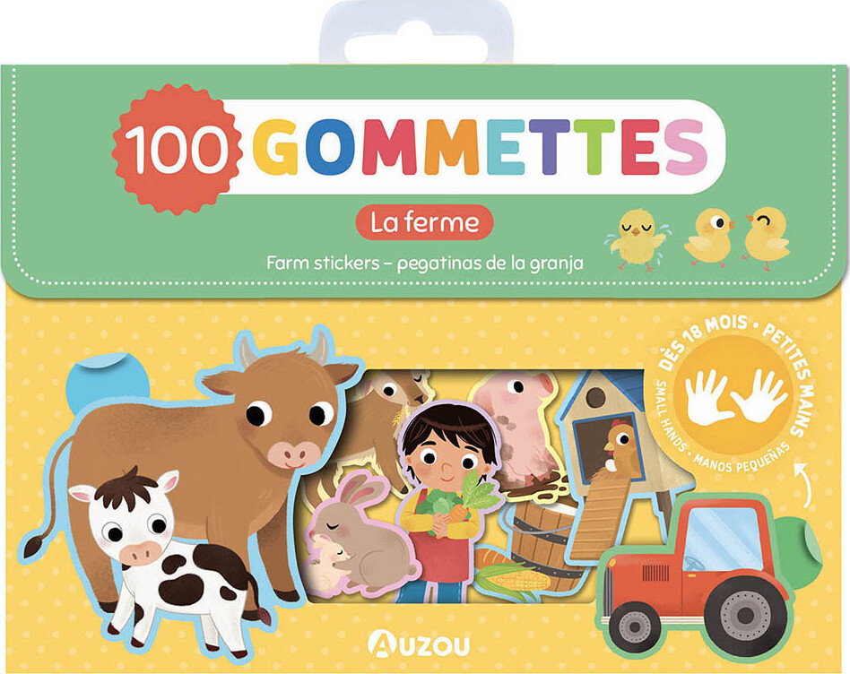 Auzou - Mine Første Klistermærker - På Landet