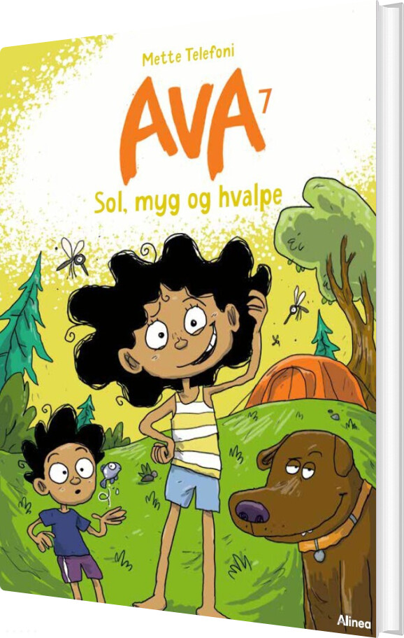 Ava 7, Sol, Myg Og Hvalpe, Blå Læseklub - Mette Telefoni - Bog