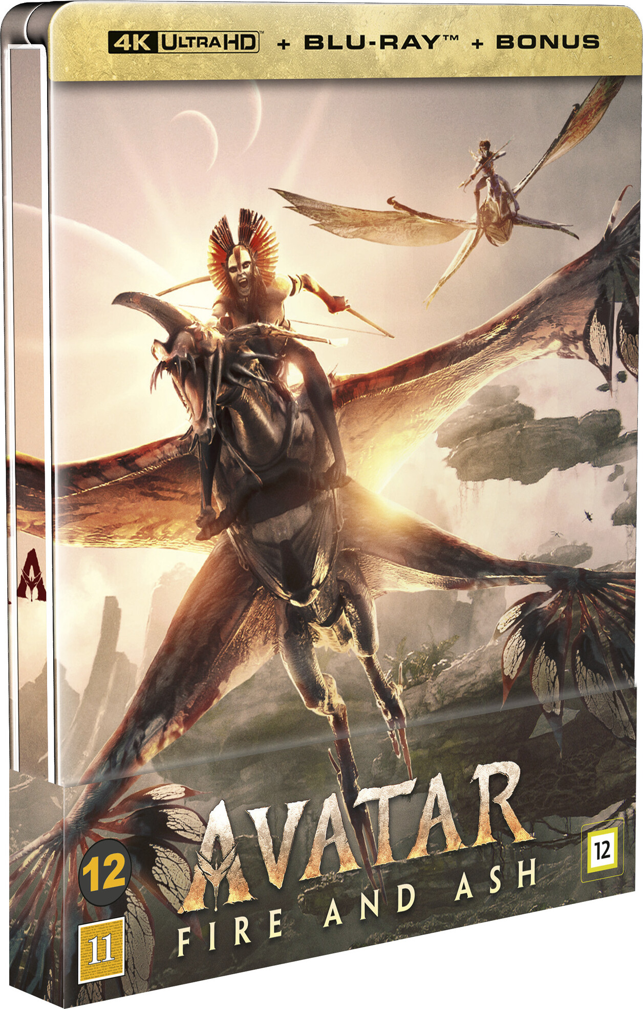 Avatar 3 - Fire And Ash - Steelbook - 4K Blu-Ray