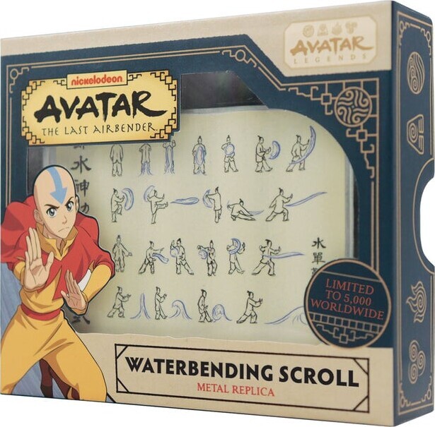 Avatar: The Last Airbender - Waterbending Scroll Metal Replica - Fanattik