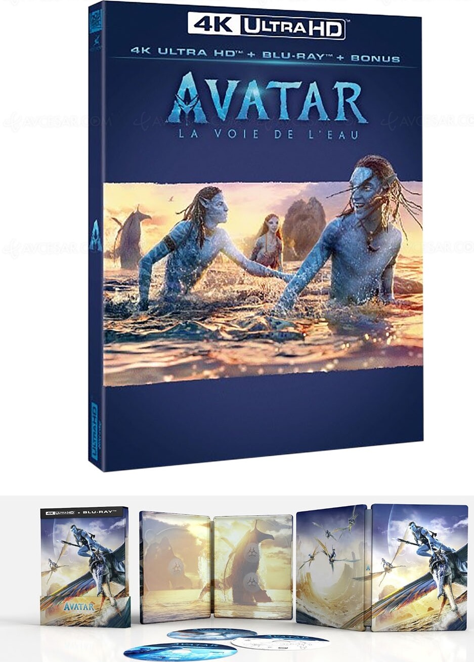 Avatar 2 The Way Of Water Steelbook 4k Ultra Hd Blu Ray Film → Køb Billigt Her Guccadk 4379
