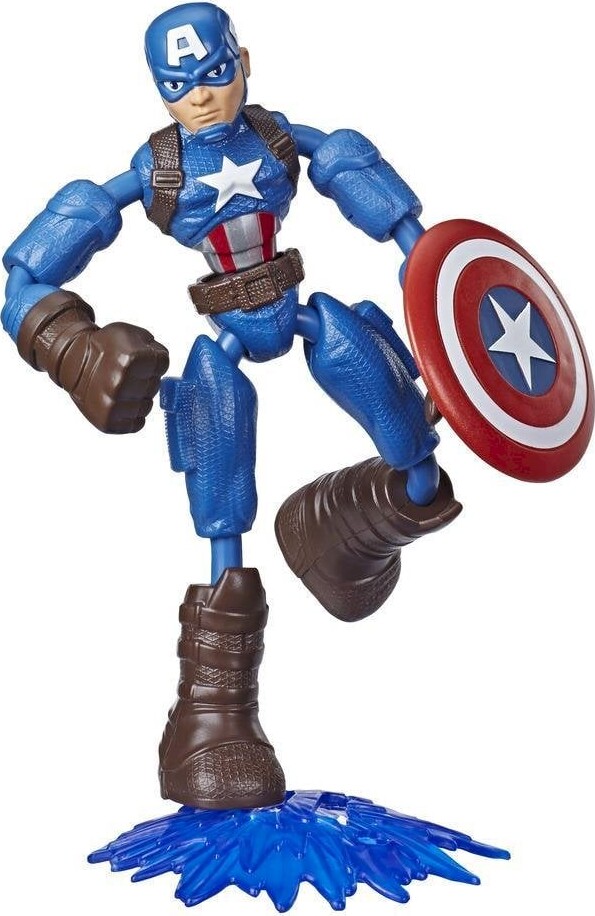 Se Marvel Avengers - Bend And Flex - Captain America - 15 Cm hos Gucca.dk
