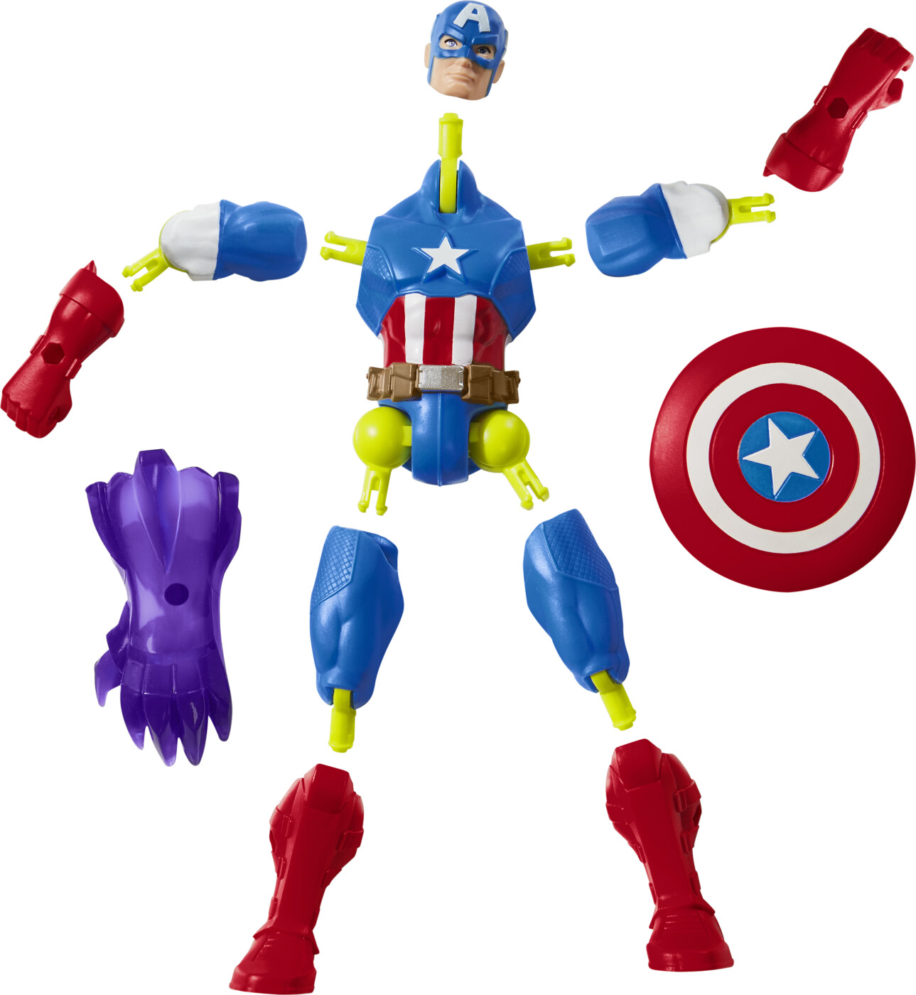 Marvel - Captain America Mix Mashers Figur - 12 Cm - Avengers