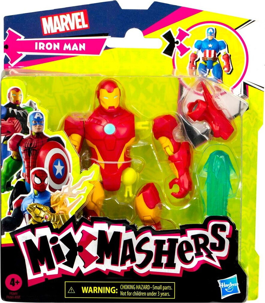Marvel - Iron Man Mix Mashers Action Figur - 12 Cm - Avengers
