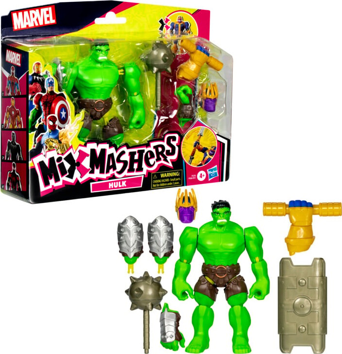 Marvel - Mixmashers Hulk Action Figur - 12 Cm - Avengers billede