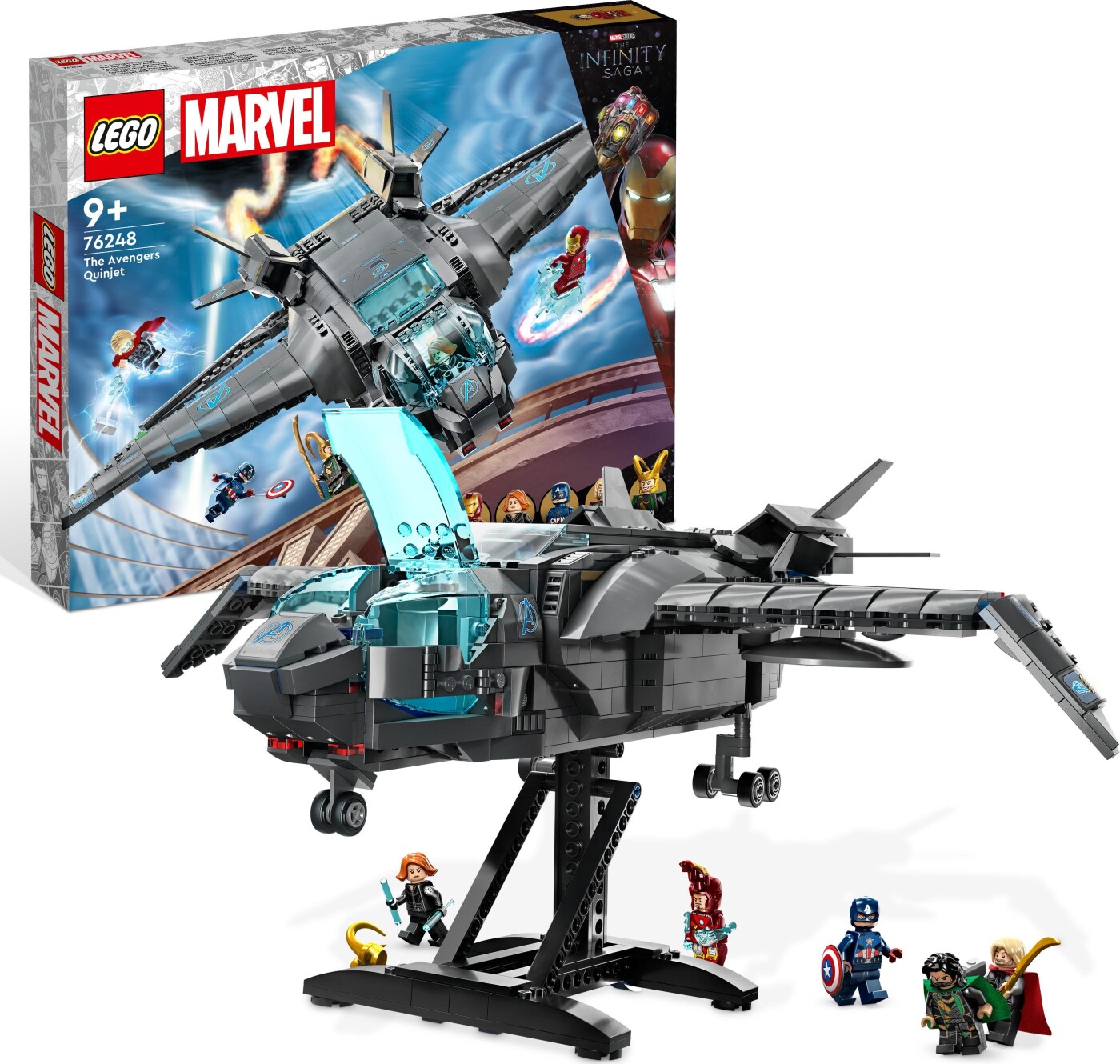 Billede af Lego Marvel - Avengers Quinjet - 76248 hos Gucca.dk