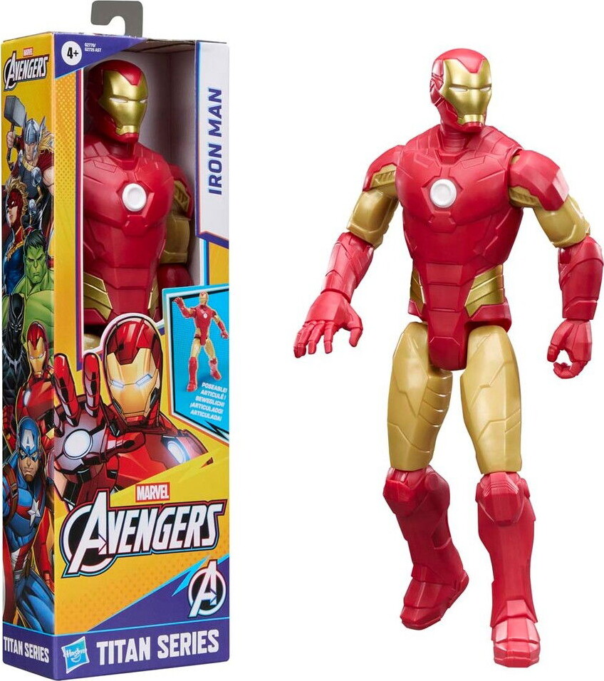 Avengers - Iron Man Titan V2 Figur - 30 Cm - Hasbro G2770 billede