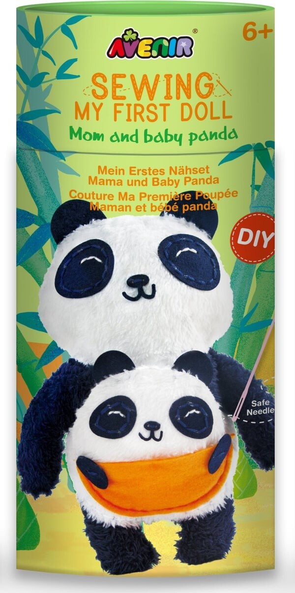 Avenir - Min Første Panda Bamse Sy-selv