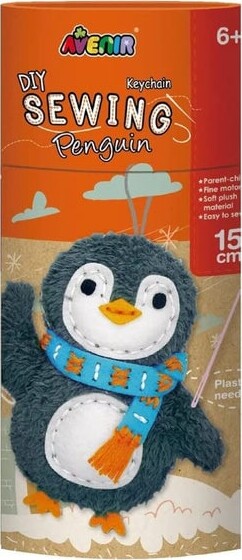 Avenir - Min Første Pingvin Bamse Sy-selv