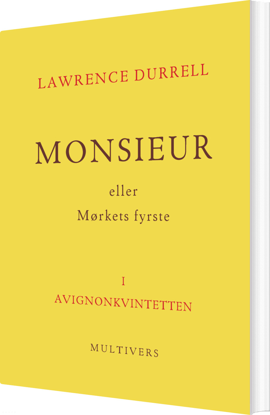 Billede af Avignonkvintetten (bd. 1-5) - Lawrence Durrell - Bog